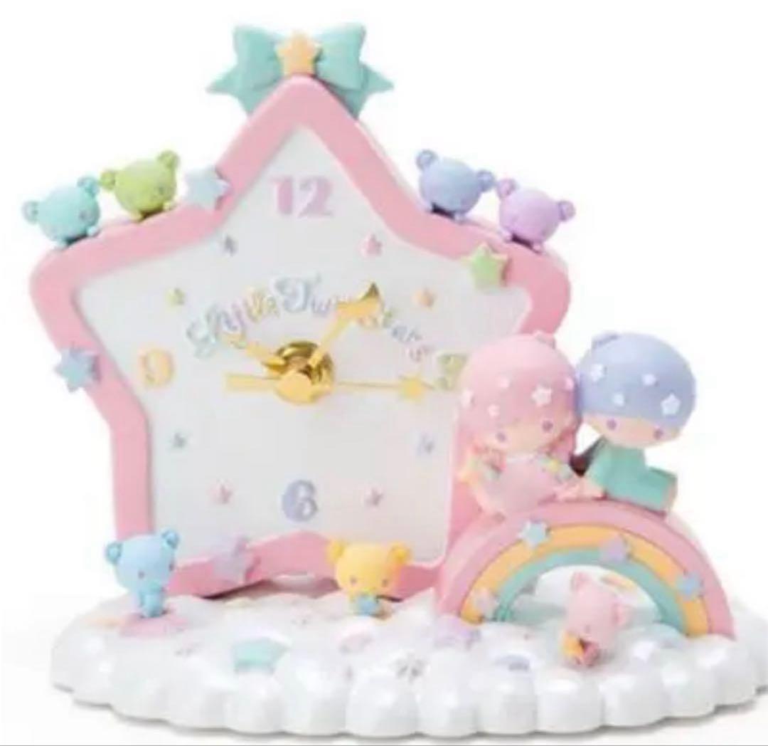 キキララ　置き時計　時計　リトルツインスターズ　未使用に近い　激レア　サンリオ