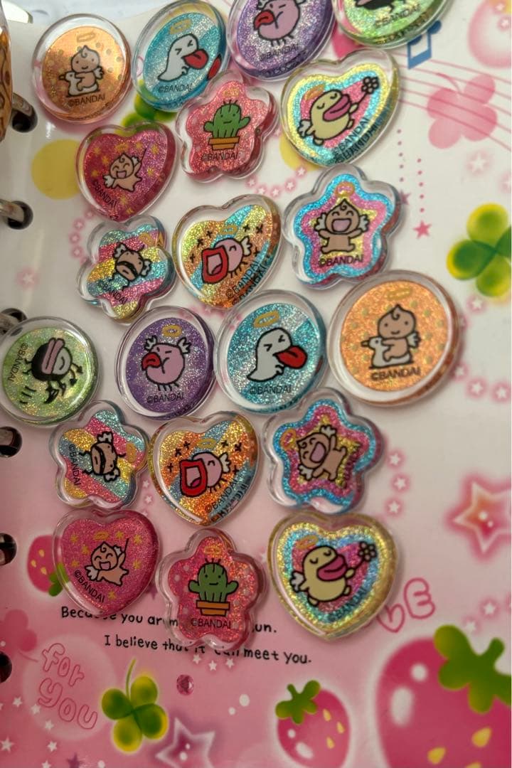 シール帳　完成品　ボンボンドロップシール おはじきシール