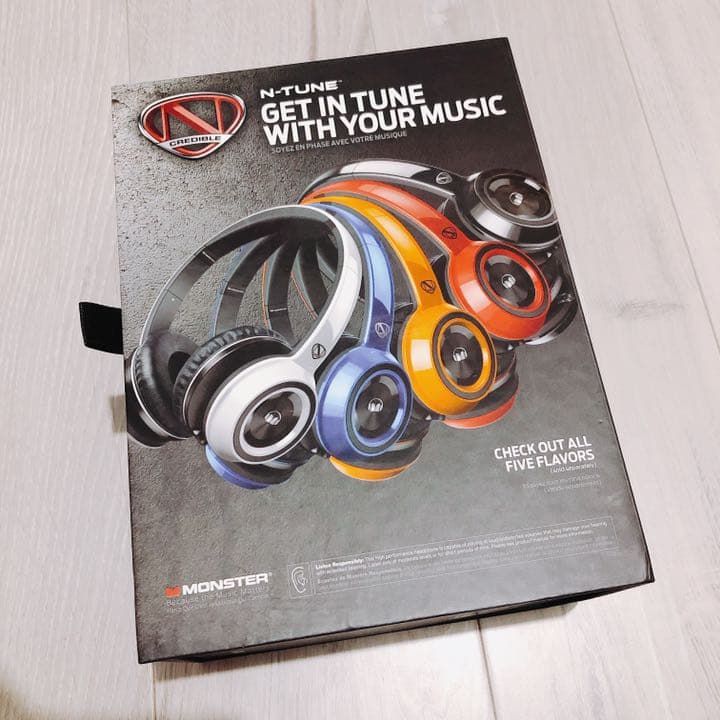 MONSTER モンスターケーブル ヘッドフォン イヤホン 白 ホワイト