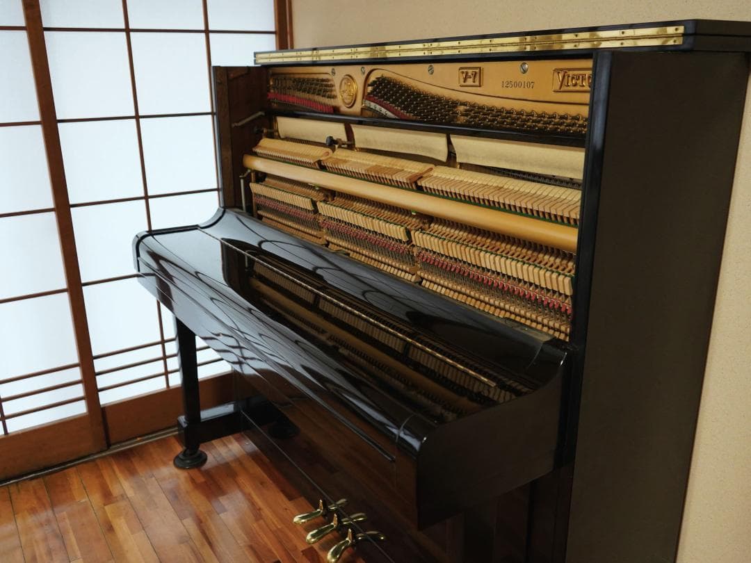 VICTOR V-7 アップライトピアノ (日本製)