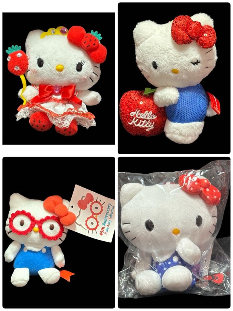 Hello Kitty レアぬいぐるみ大量まとめ Japan