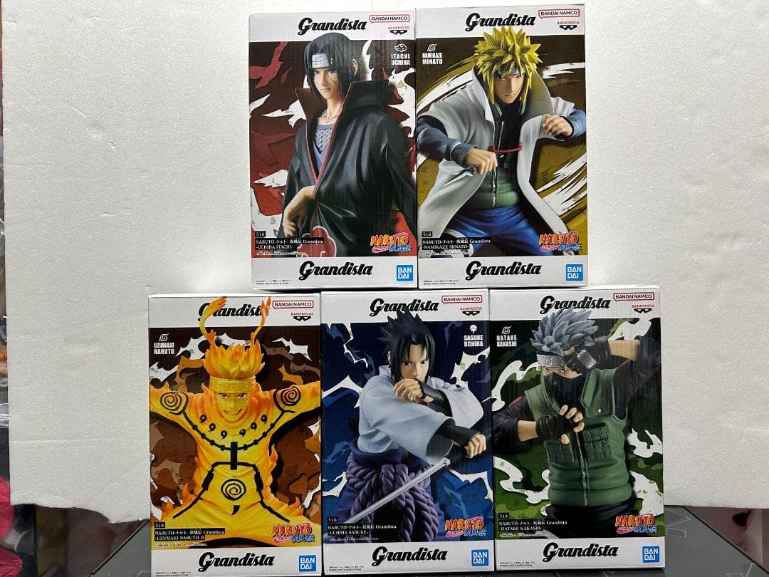 NARUTO ナルト フィギュア grandista 5種セット