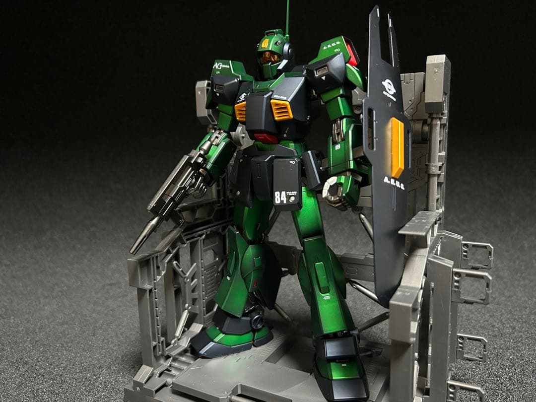 MG ネモ　マットキャンディーグラデーション塗装完成品