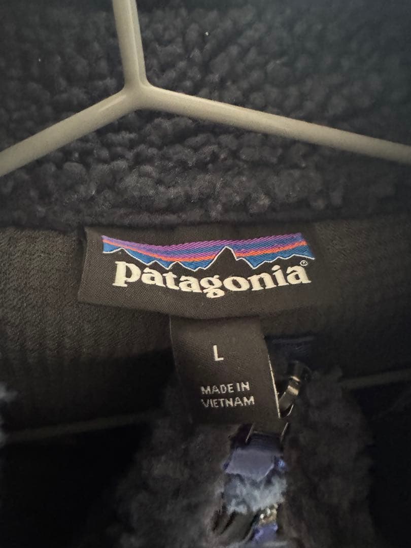 Patagonia ネイビー フリース ベスト
