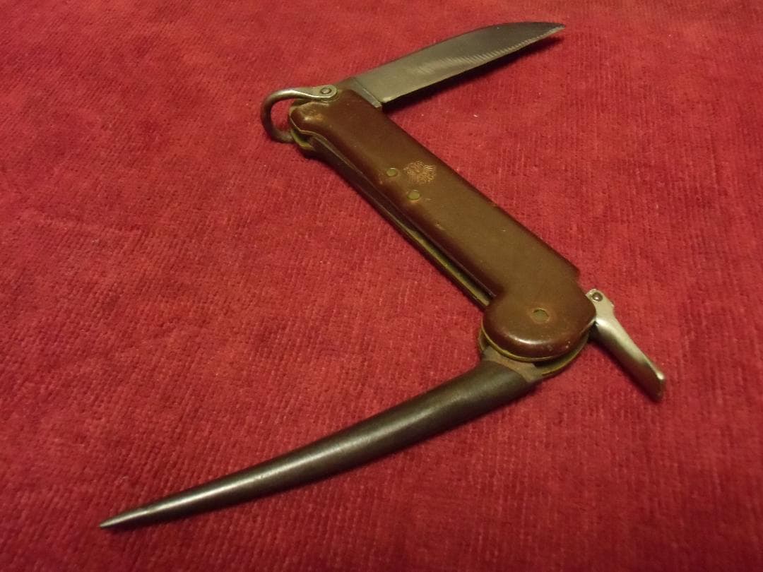 ＢＷドイツ軍/連邦軍＊海軍＊官給品Bordmesserポケットナイフ（実物）