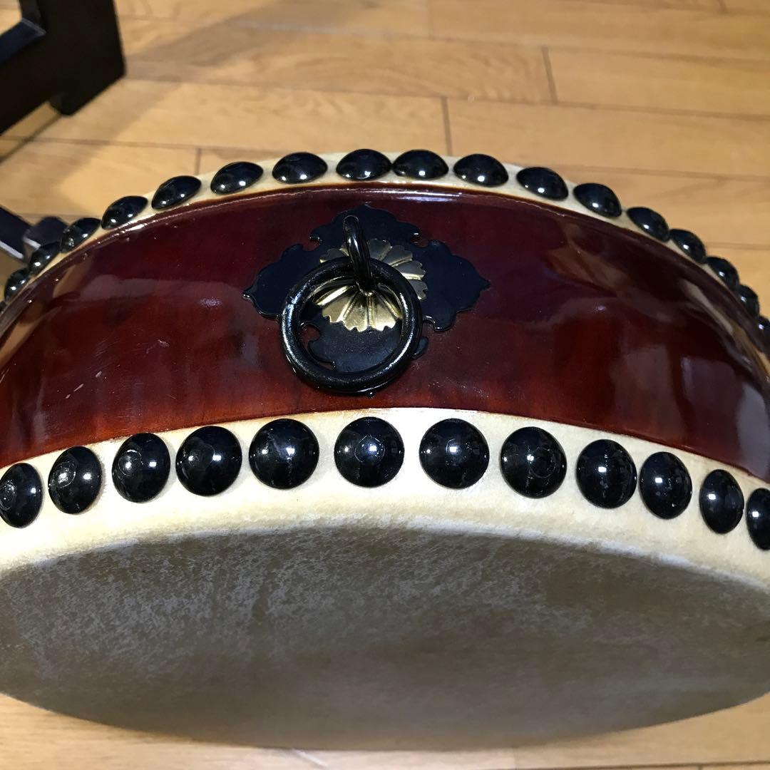 和太鼓　　平太鼓直径約30cm