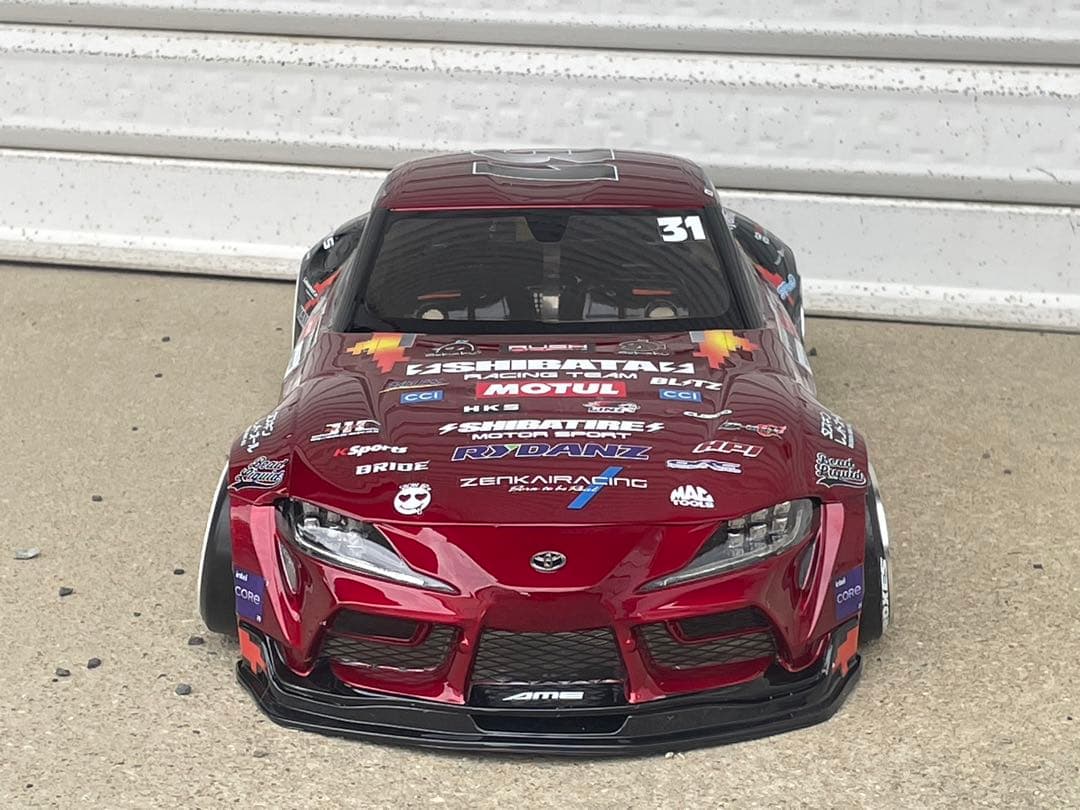 アディクション パンデム GRスープラ RCボディ SHIBATA 塗装済未走行