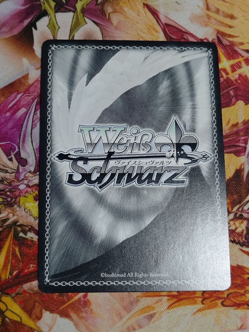 WS ヴァイスシュヴァルツ 英語 ニセコイ サイン SP 乙女心 ホンメイ 千棘