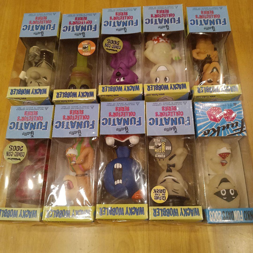Funko Wacky Wobbler コレクターズシリーズ 10体セット
