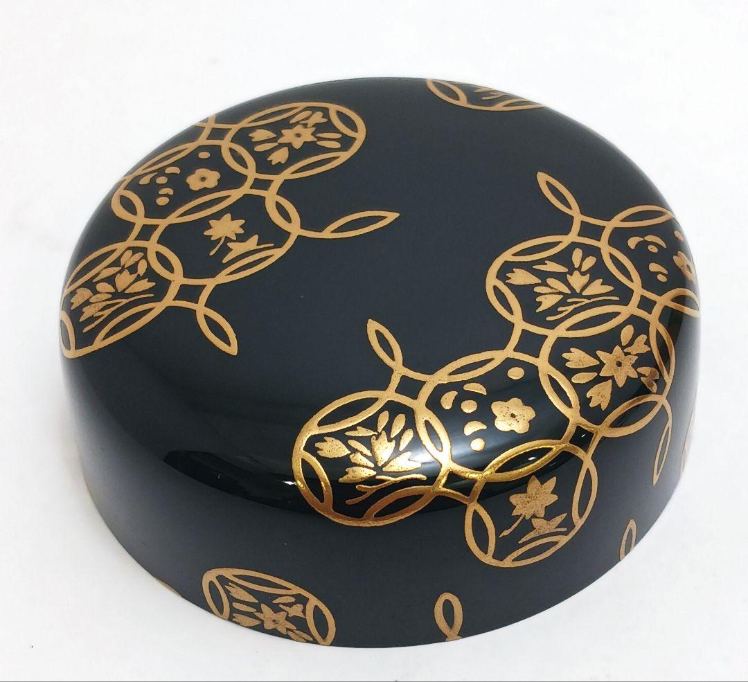 Y3031-7 茶道具 輪島塗 田崎昭一郎 四季七宝蒔絵 棗 共箱　　ma　ち