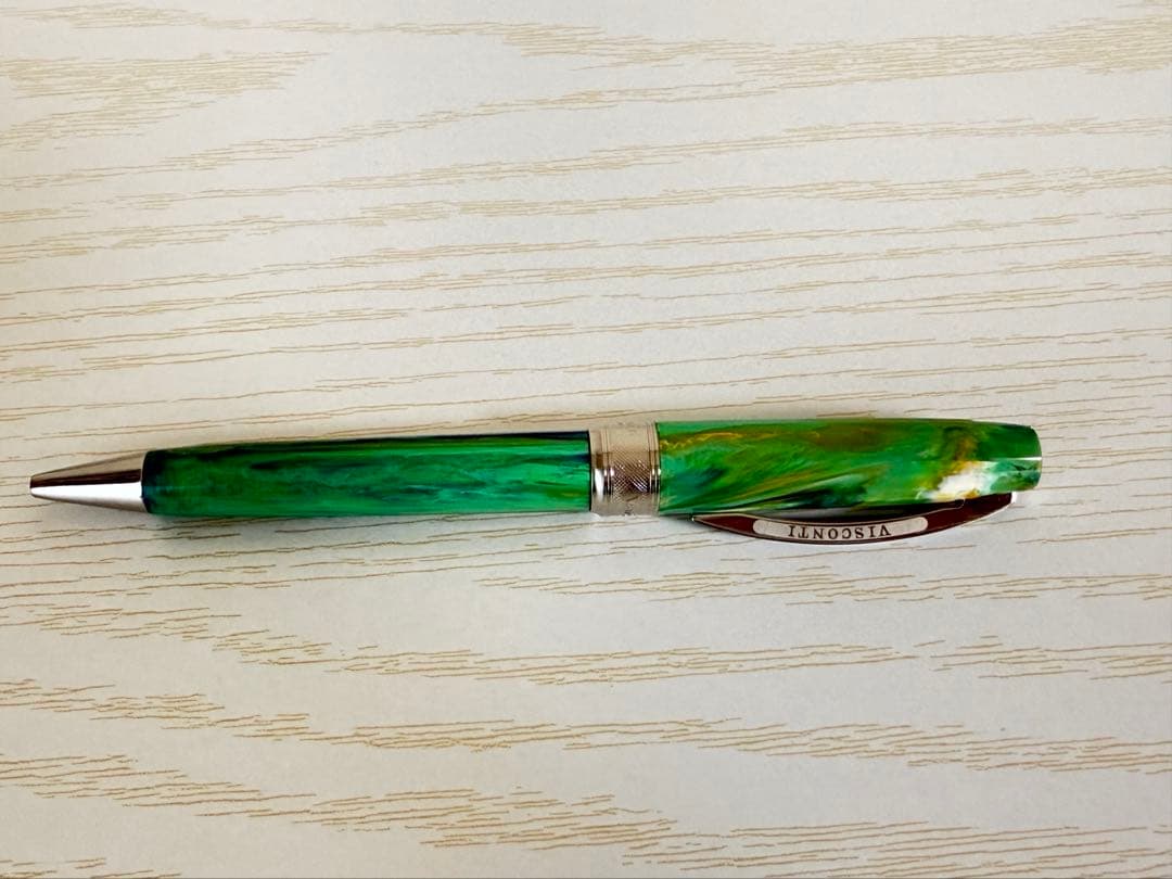 VISCONTI ボールペン ヴァンゴッホ　アイリス ライトグリーン　新品未使用