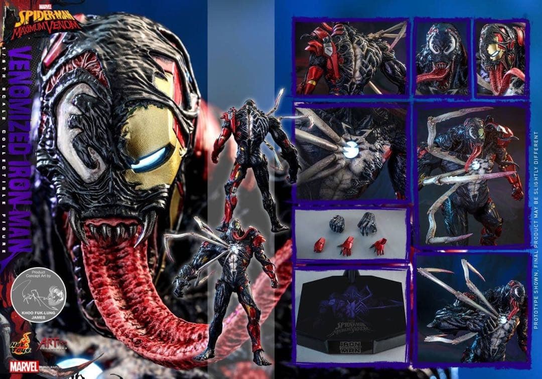 ホットトイズ AC04 アイアンマン（ヴェノム版）venom Ironman