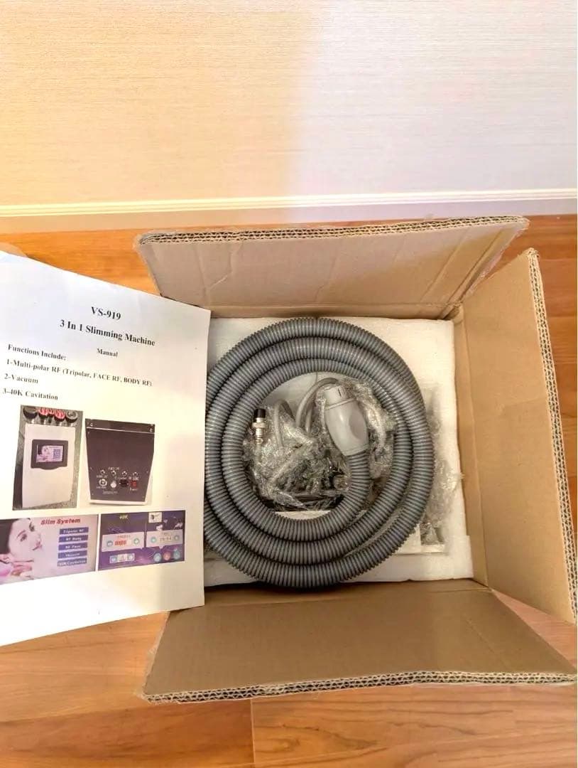 ※美品※ 業務用40KHzキャビテーション バキューム ラジオ派 RF 5in1