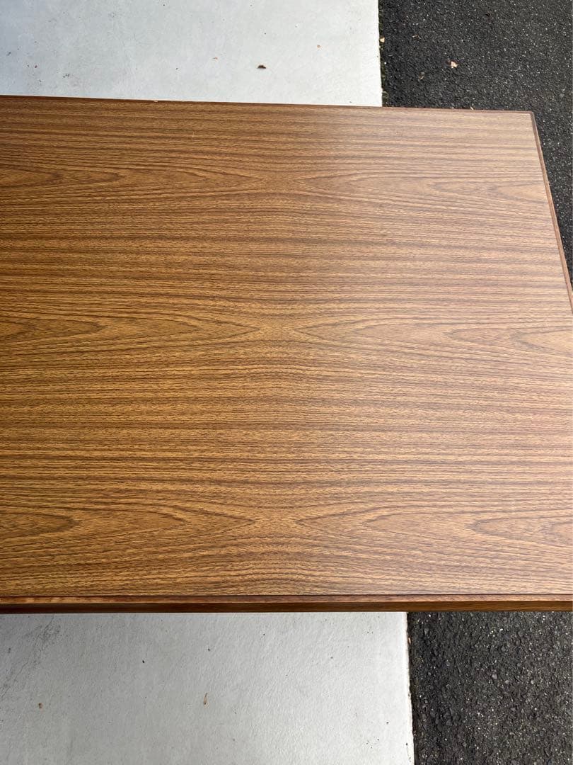 レトロ　アンティーク　古家具　キツツキ　カリモク　ダイニング　ろくろ脚　ろくろ足