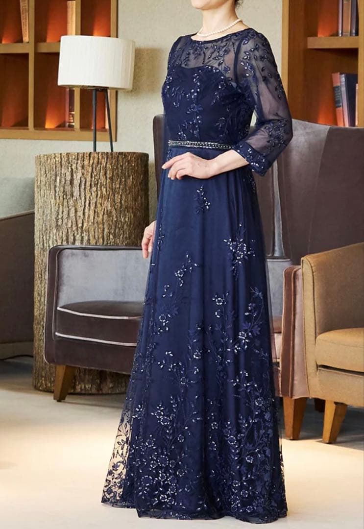 【美品】TWEED DONNAマザードレス 11号