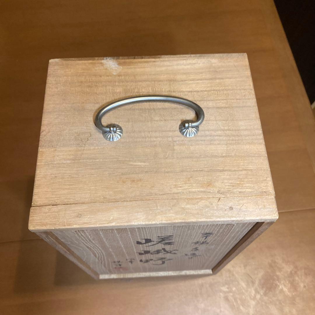 嵯峨野 本錫 手造り 茶器揃い 共箱付 急須 茶壺 茶托 茶合 受皿 木箱