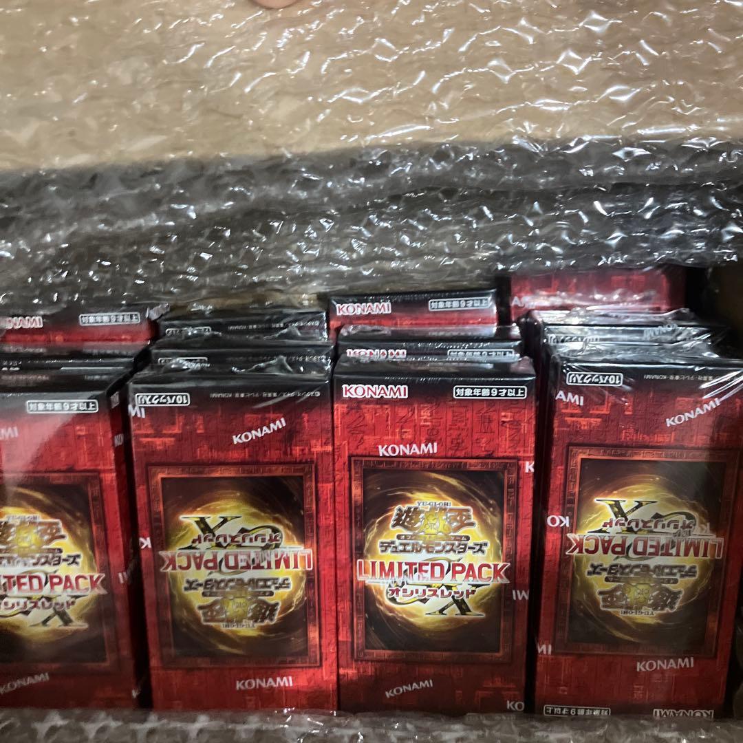 遊戯王OCG リミテッドパックGX オシリスレッド 12箱 シュリンク付き未開封