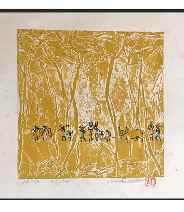 胡徳馨 フテーシン①リトグラフ‼️