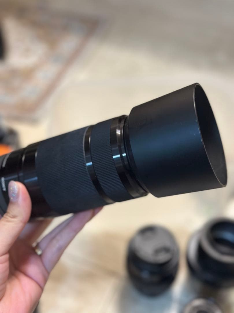 sony SEL55210 望遠レンズ