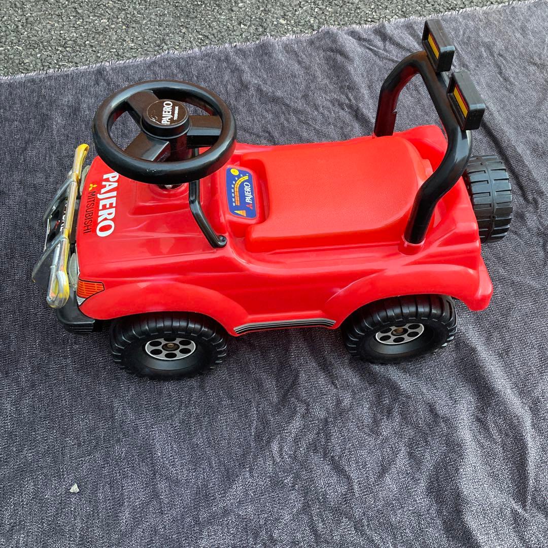 三菱 パジェロ 足蹴り 自動車 レトロ