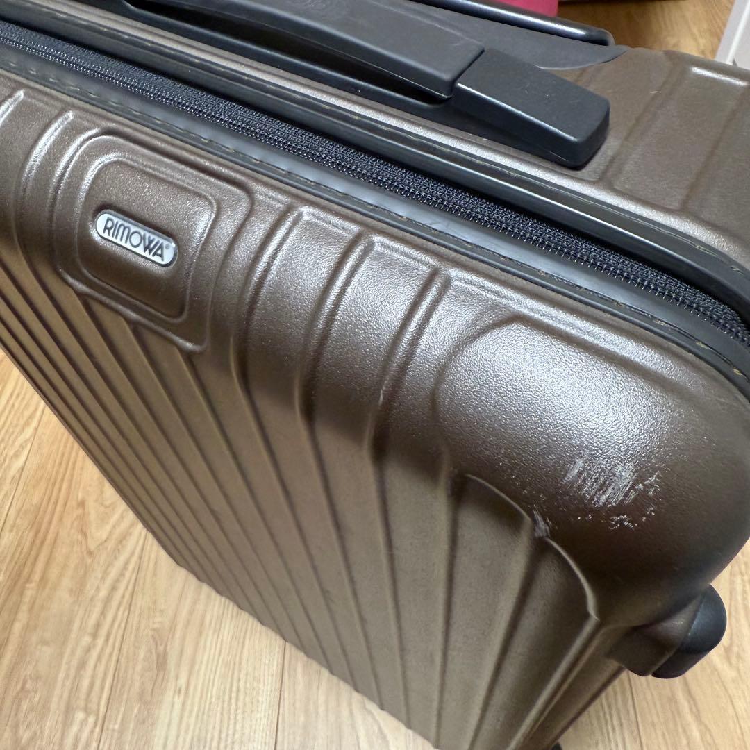 RIMOWA リモワ　サルサ　ブラウン キャリーケース　機内持ち込み　2輪