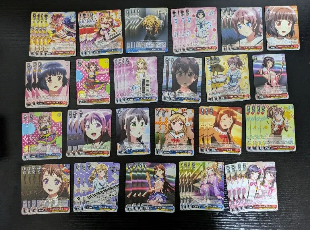 ヴァイスシュヴァルツBanG Dream!バンドリフルレアSPデッキまとめ売り