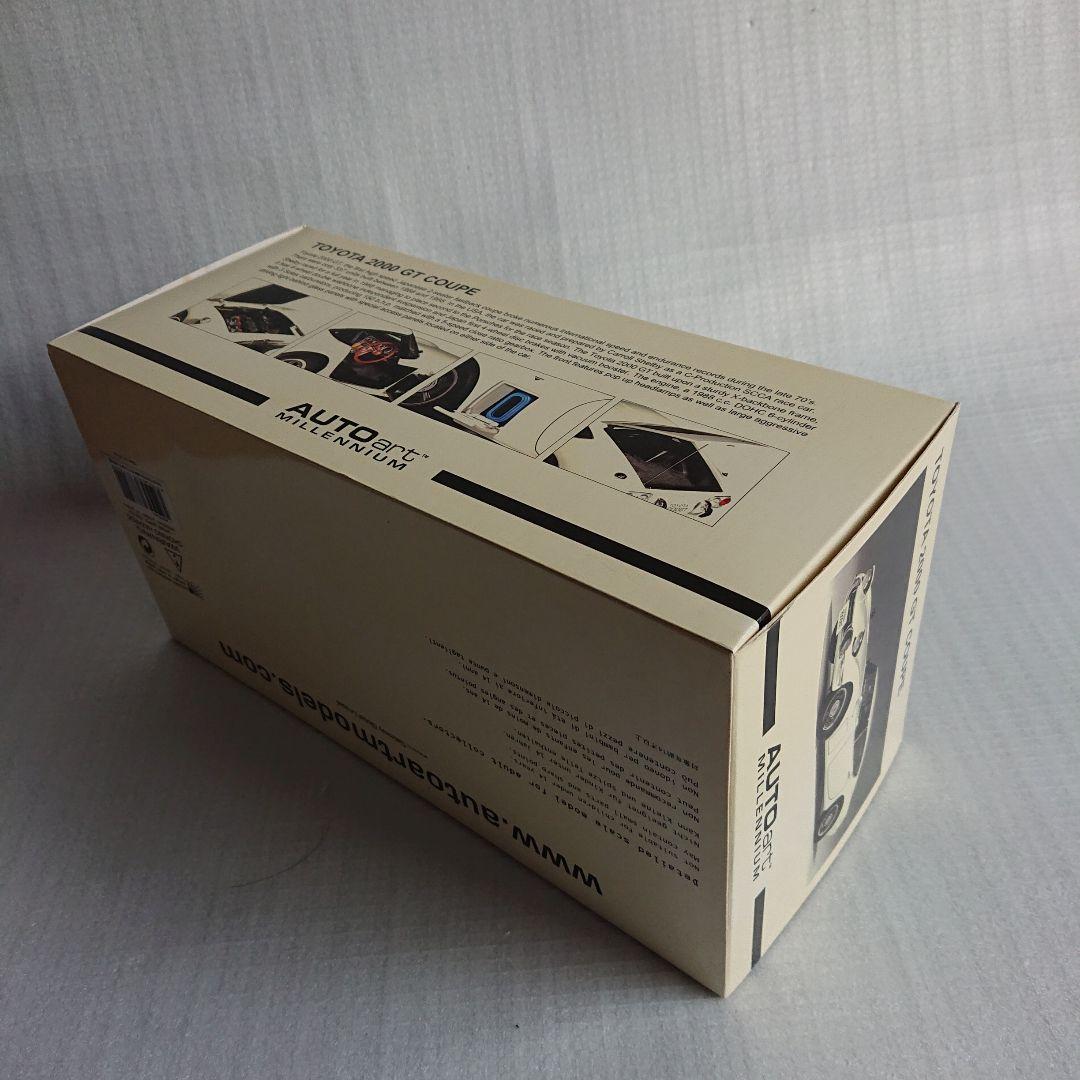 【初期箱】オートアート 1/18 トヨタ2000GT 白【未使用品】送料込み