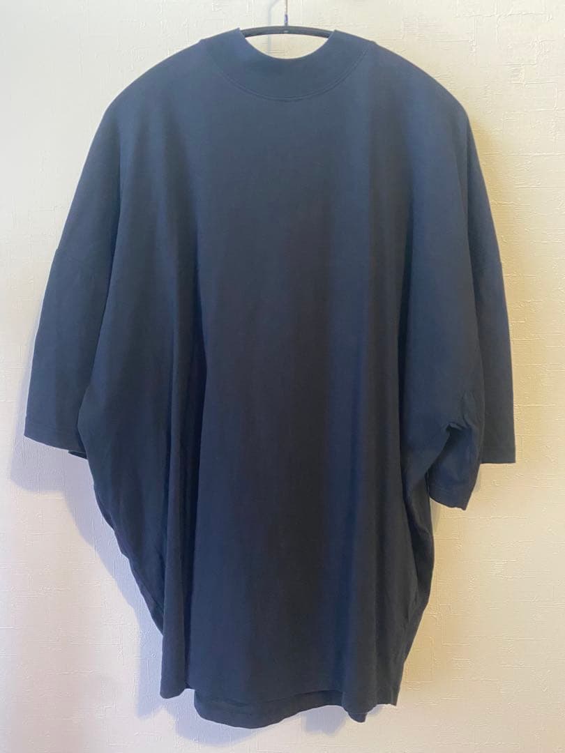JIL SANDER モックネックTシャツ ネイビー Sサイズ