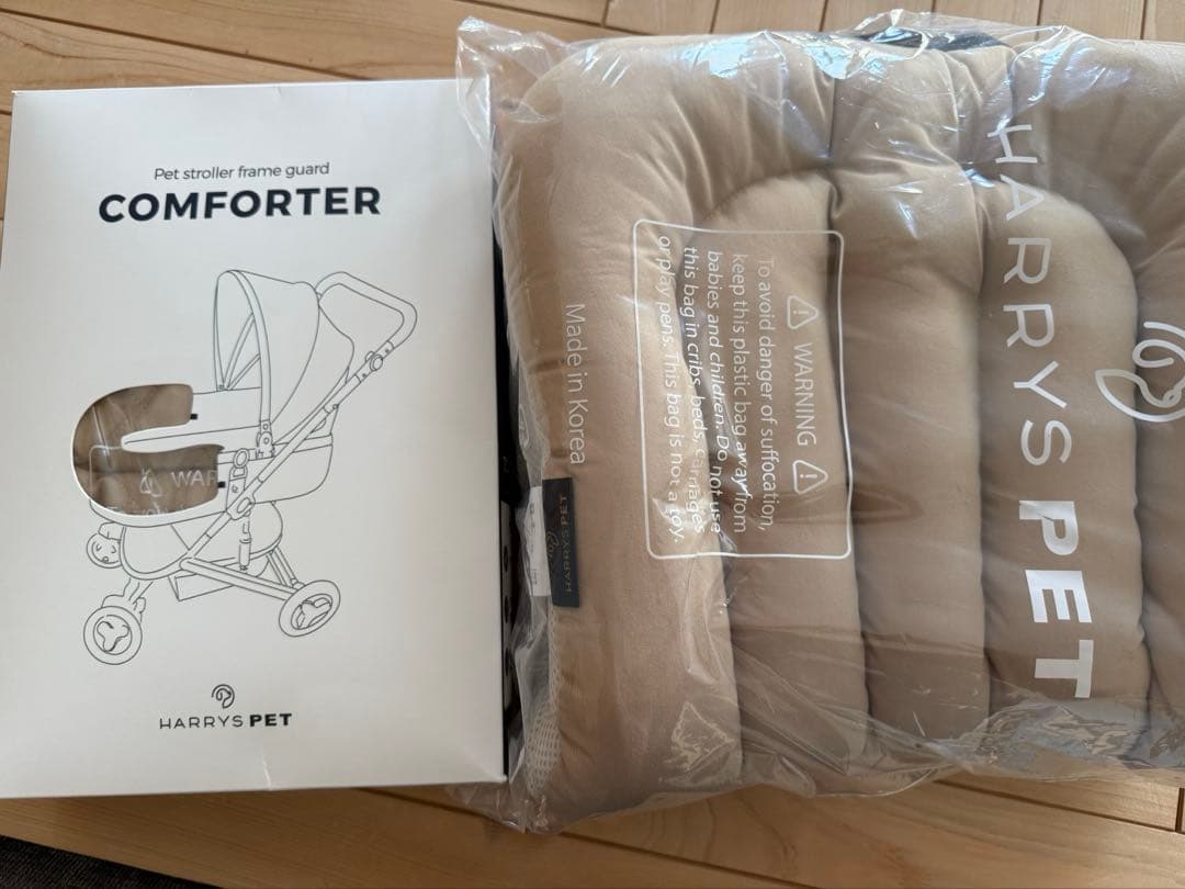 新品未使用　HARRY'S PET コンフォーター ＆マット　サンドベージュ