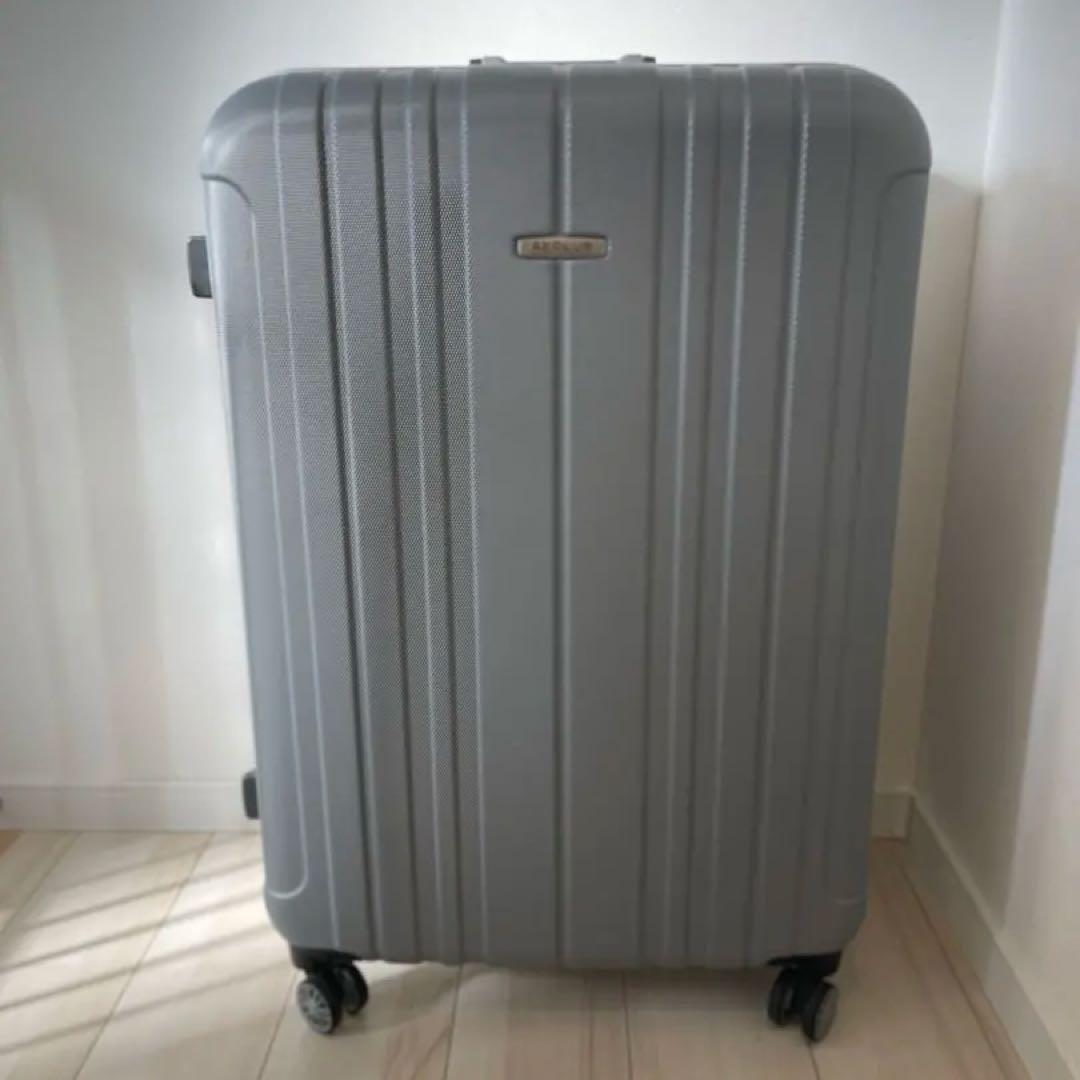 グレー 大型スーツケース｜ほぼ新品・美品