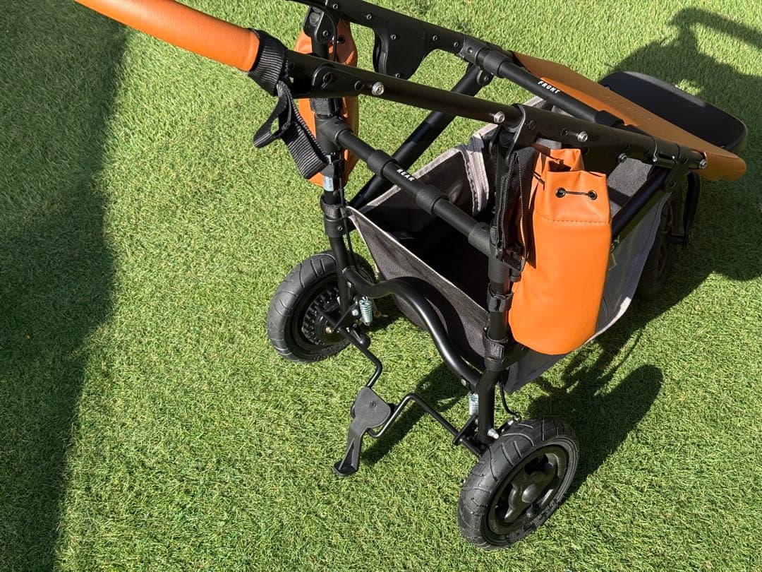 AIRBUGGY DOME3 ラージサイズ　イエロー/グレー