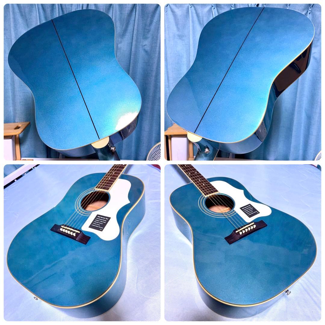 【牛骨★ギブソン直系】Epiphone☆EJ-45S青【弾き易く調整☆新品弦】