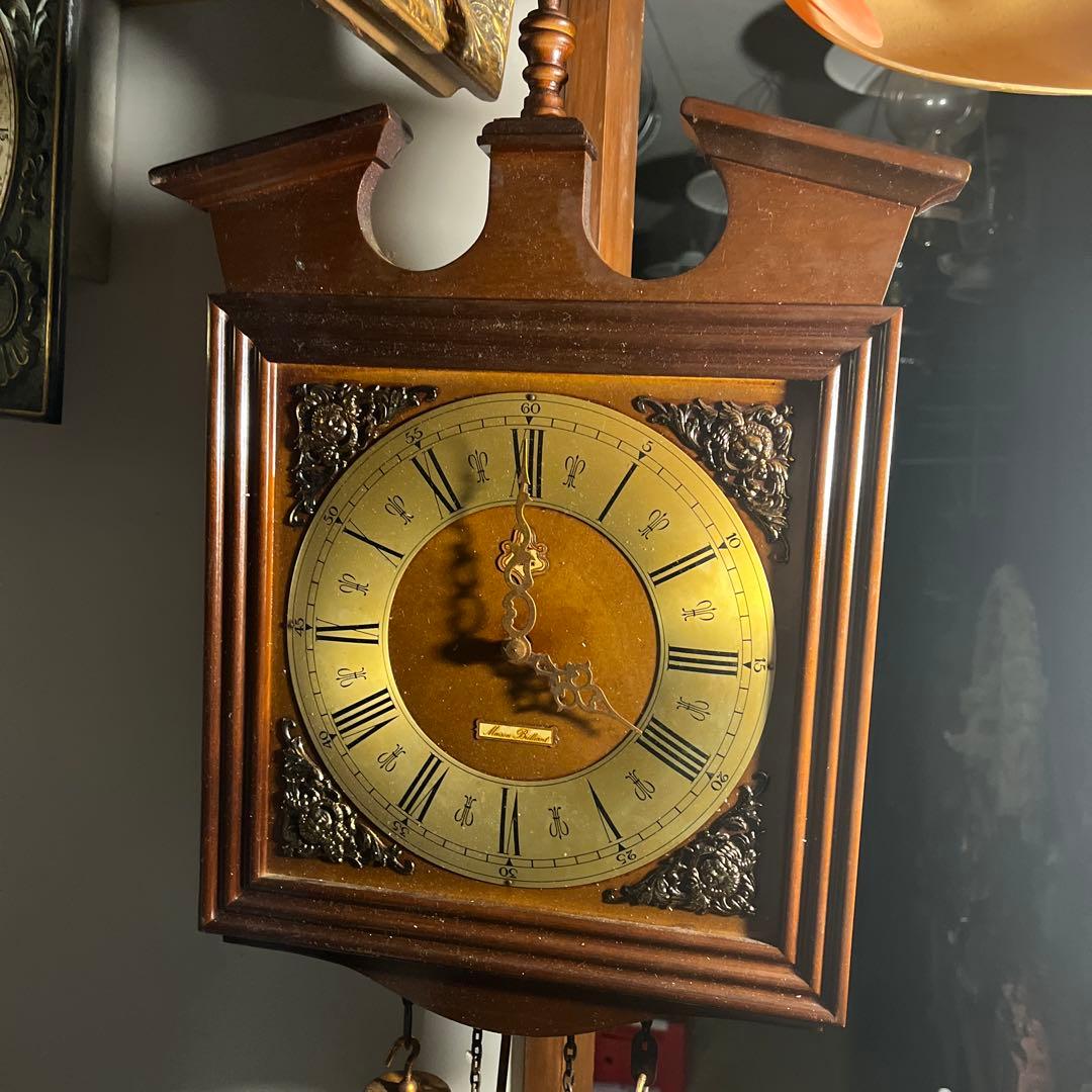 Kikiです ミブラン錘式振り子時計、ミブラン錘時計 重鎮式時計