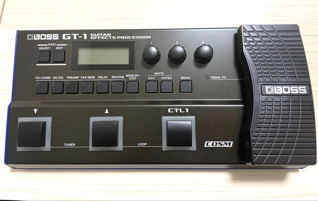 BOSS GT-1 マルチエフェクター&純正アダプター