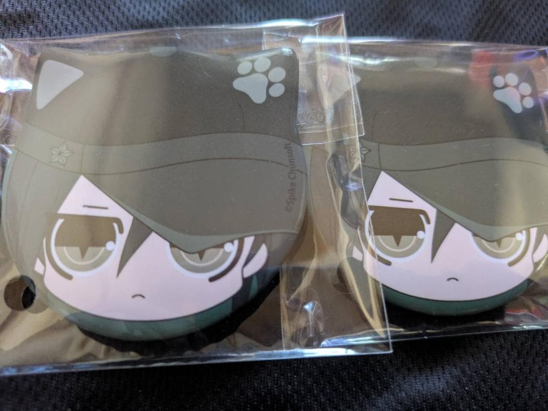 2個セット ダンガンロンパ けもみみ缶バッジ ケモミミ 最原終一 缶バッジ