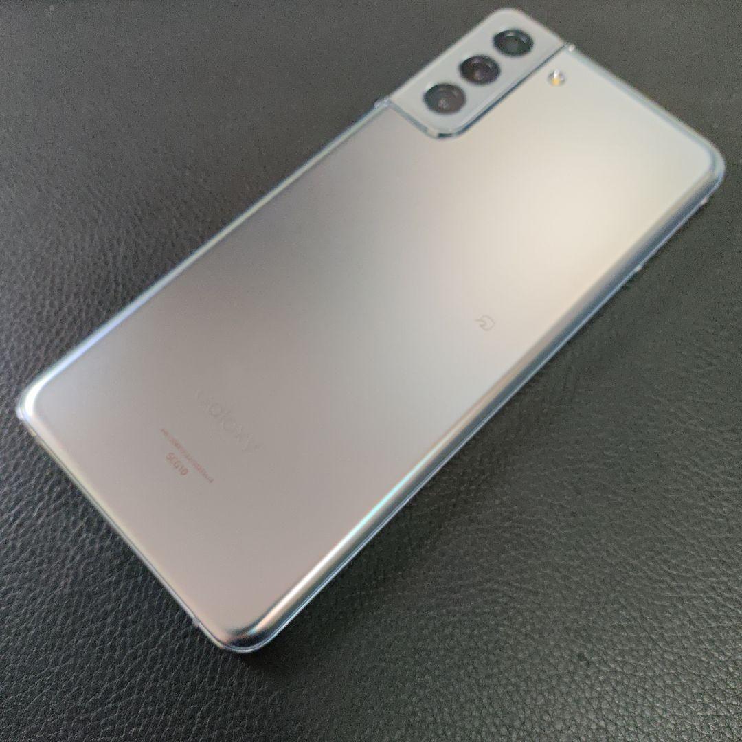 【訳あり】Galaxy S21+ 5G ファントムシルバー 256 GB au