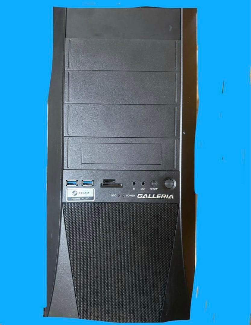 GALLERIA ASUS GTX1060 6GB i5 9400 w11 本体