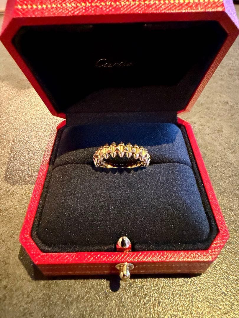 極美品！クラッシュ ドゥ カルティエ リング SM 53