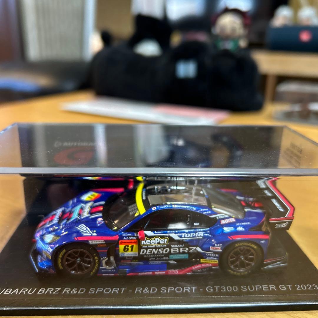 ミニカー SUBARU BRZ R&D SPORT GT300 SUPER GT 2023