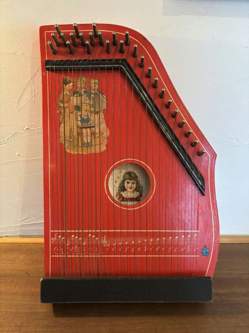 チター・ツィター・箱型ハープ・ドイツ・ビンテージ・アンティーク