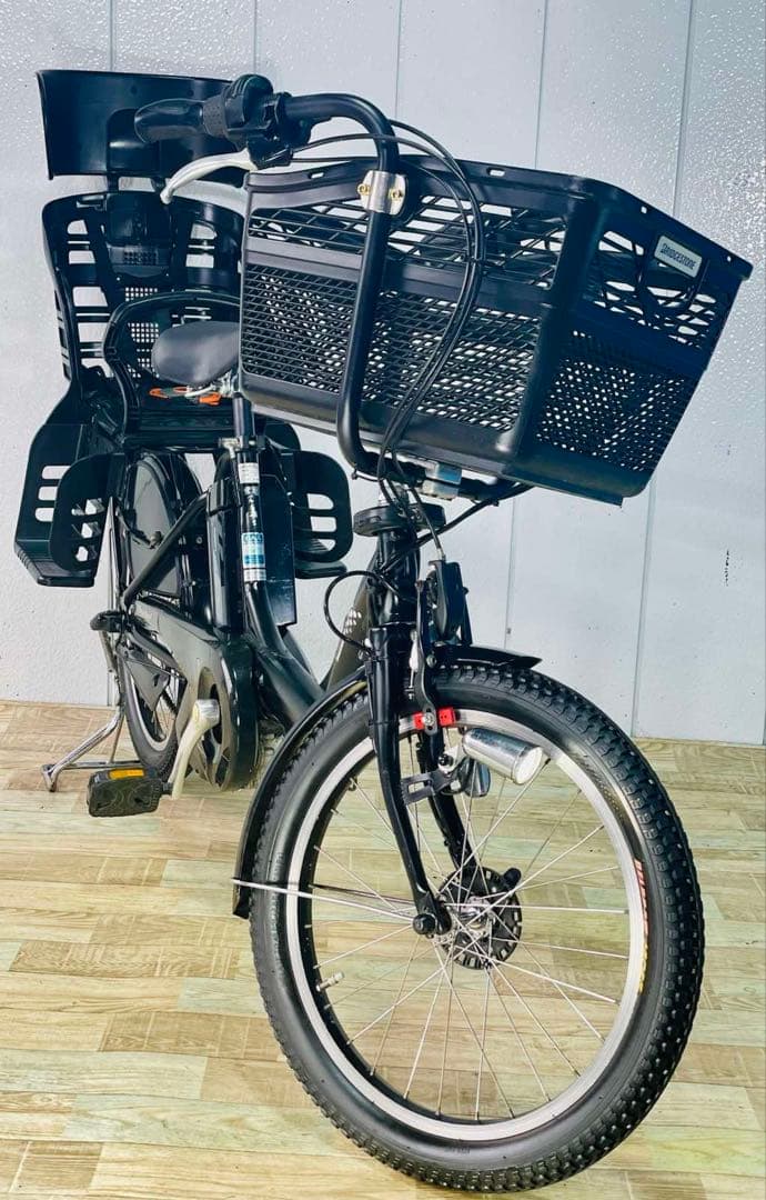 2947ブリヂストン8.9アンペア3人乗り対応子供乗せ　電動アシスト自転車