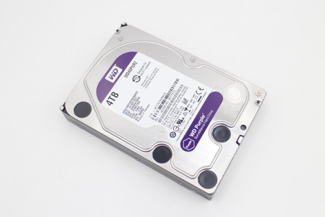 内蔵型ハードディスクドライブ [S-TN 2621] HDD WD Purple 4TB WD40PURZ