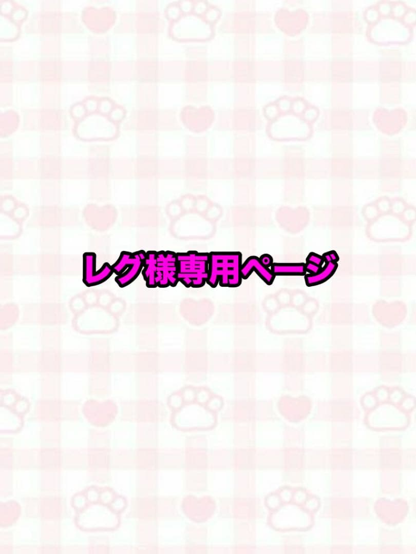 レグページ⚠️他の方の購入‪✕‬