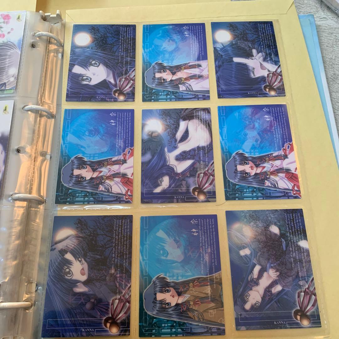 AIR トレカ　トレーディング　カード　key ブロッコリー版　観鈴　フルコンプ