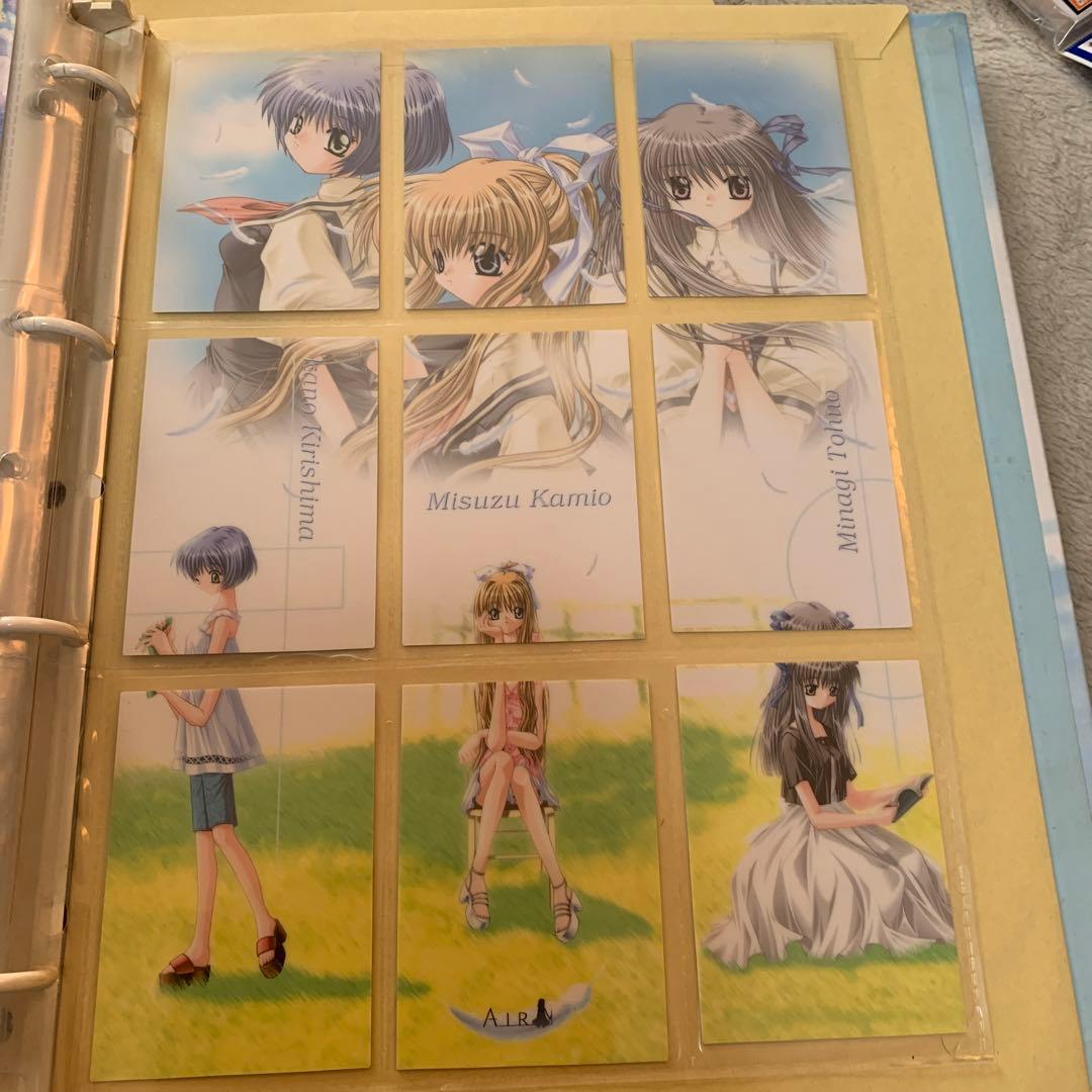 AIR トレカ　トレーディング　カード　key ブロッコリー版　観鈴　フルコンプ