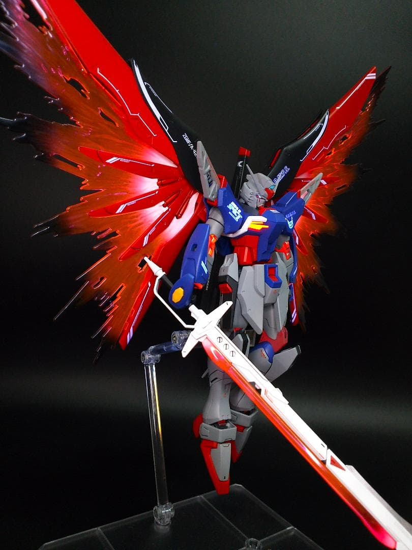 HG デスティニーガンダムSpecⅡ＆ゼウスシルエット