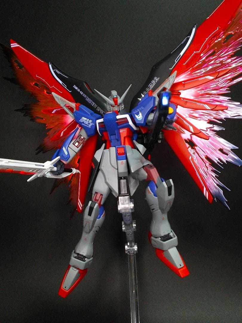 HG デスティニーガンダムSpecⅡ＆ゼウスシルエット