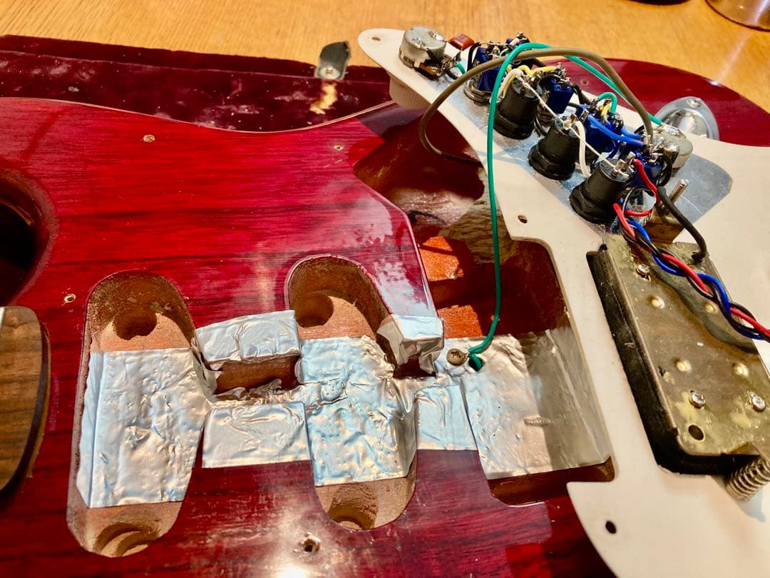 ☆杢目が綺麗な珍品　改造を施し新機能満載　KIMAXE ST