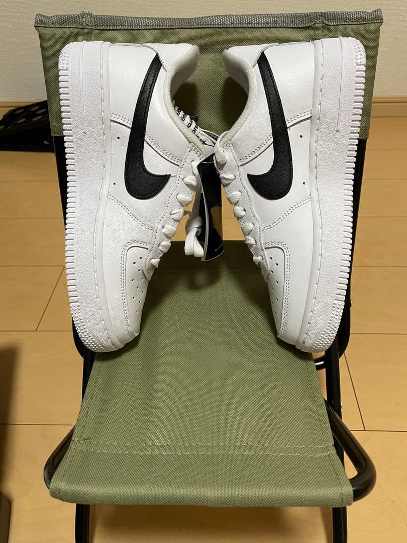Nike Air Force 1 ホワイト/ブラック 23cm