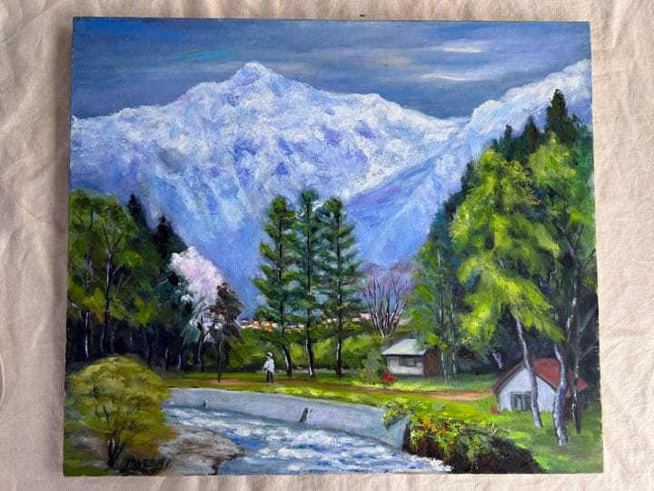 ◆油絵　キャンバス画　F10  MITANI 真作 ◆A-3391